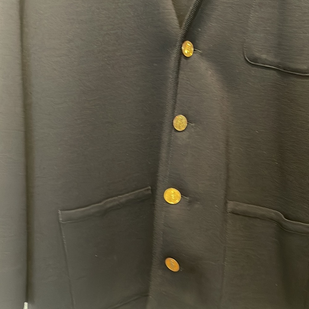 Brioni Knit Wool Cardigan/Blazer - Picture 2 of 6